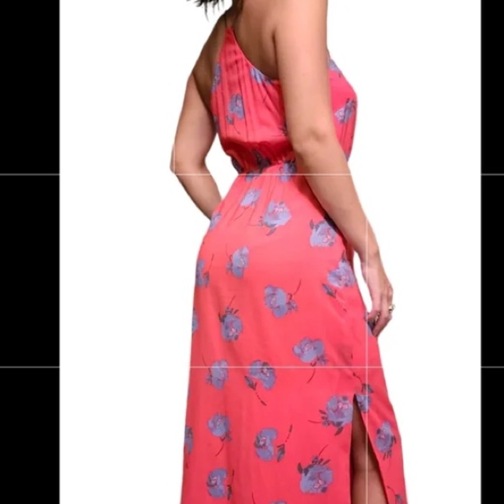 J. Crew Floral Print Racerback Maxi dress - 8P - Picture 4 of 6